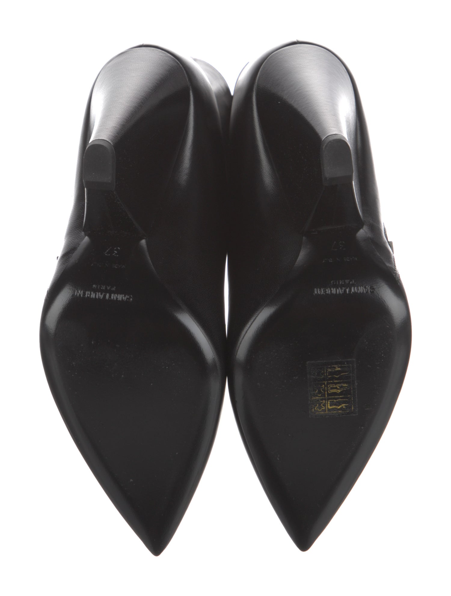 Saint Laurent Leather Boots